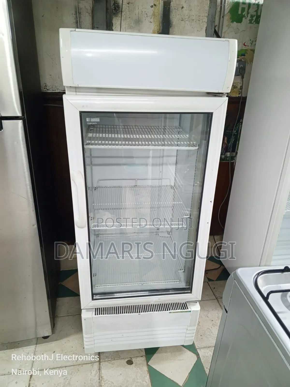 White in Color Display Fridge