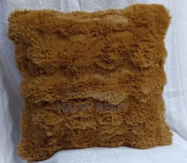 Rabbit Fur Throw Pillows - thumbnail 3