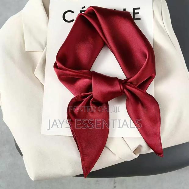 Plain Colored Head and Neck Scarfs - thumbnail 6
