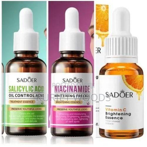 3pc Niacinamide Brighten Vitamin C/Salicylic Acid Acne Treatment Serum