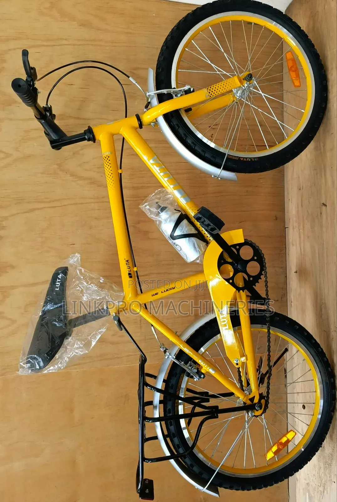 Luta Size 20 Yellow Kid's Bike