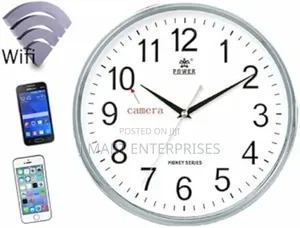Clock With Spy Camera Full Hd 1080p Wifi