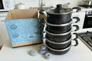 Smart Raha 10 Piece Granite Nonstick Cookware Set