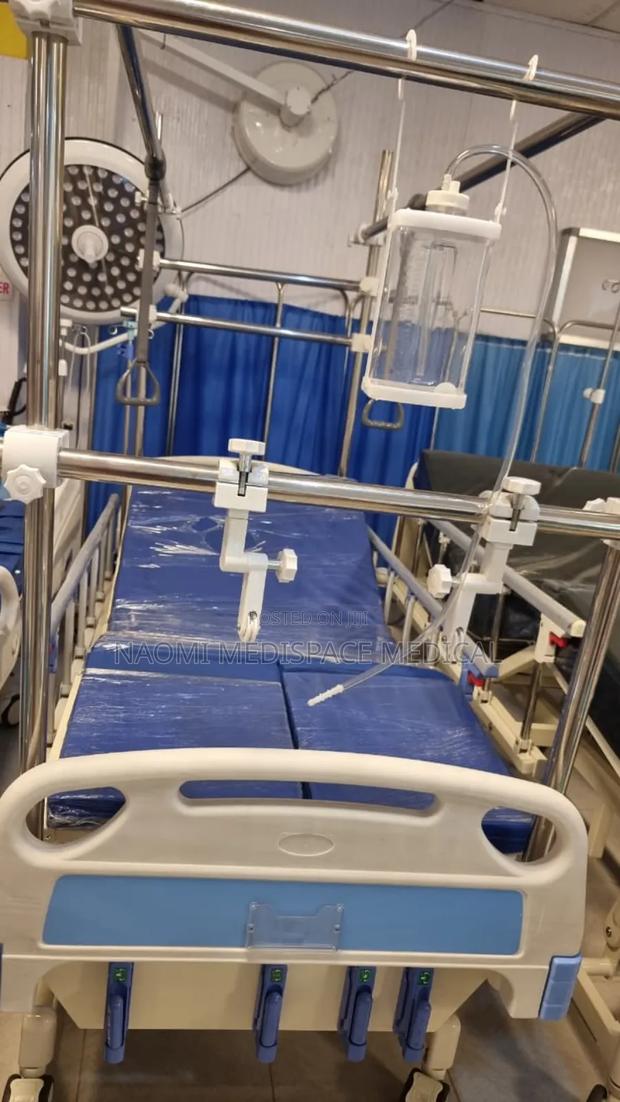 4 Crank Orthopedic Bed With Matress - main view