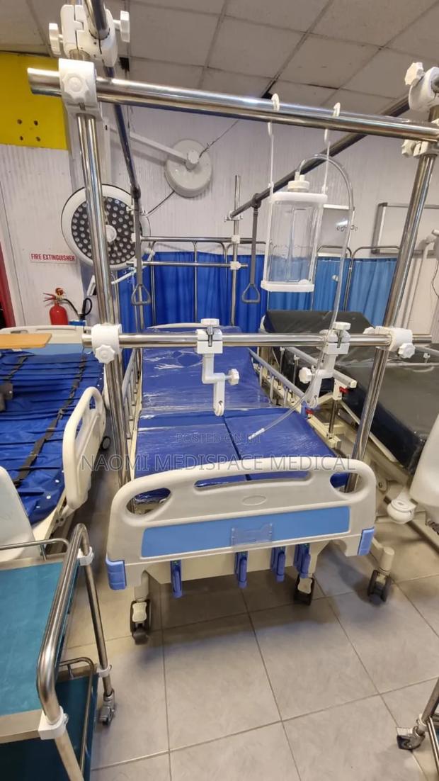 4 Crank Orthopedic Bed With Matress - thumbnail 2