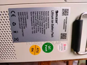 Amizar 2.56kwh 25.6v 100ah Lithium Ion Solar Battery