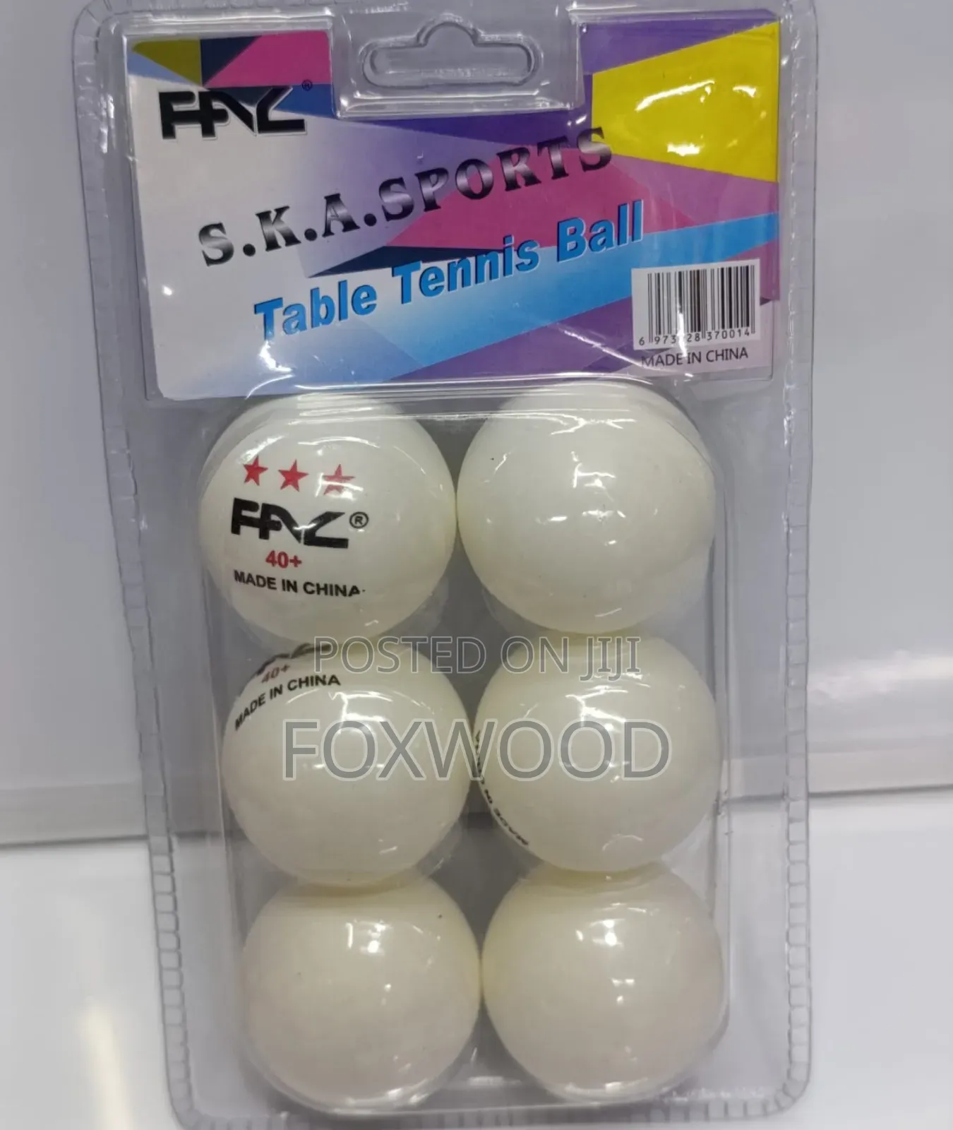 Table Tennis Balls 6pcs