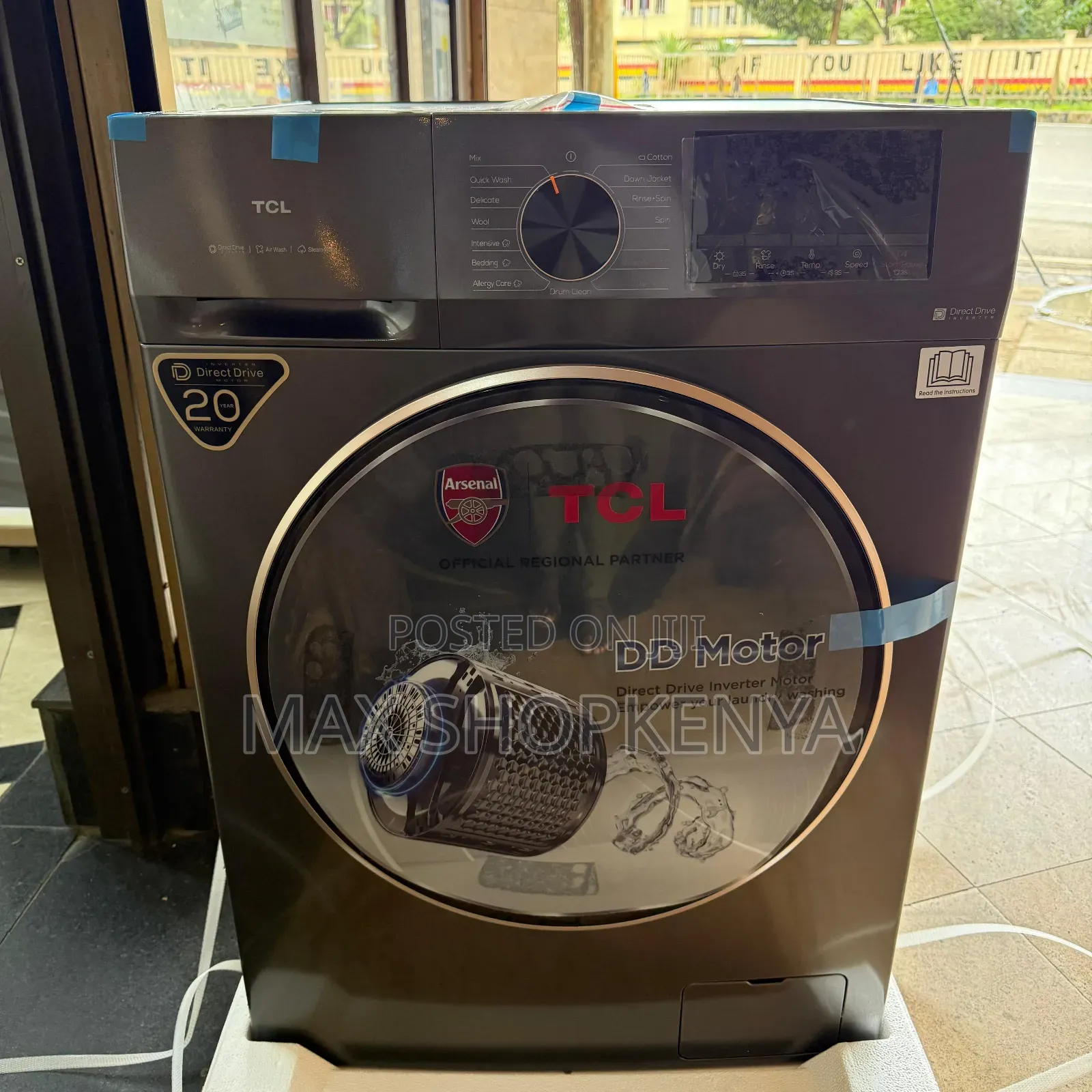 TCL Washing Machine 10/6 Wash/Dry Model C210wdg