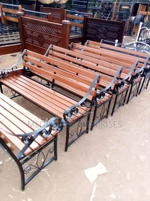 Balcony Elnany Wooden Metallic Relaxbench