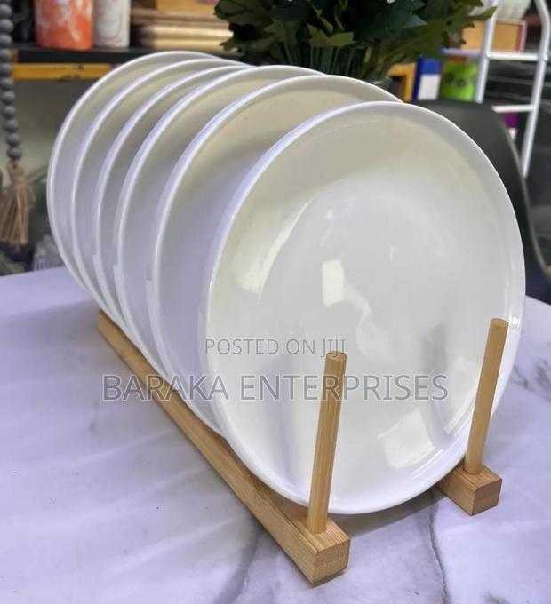 *Fd White Plate*
*A Set Comes With 6pcs*
*8inch White Plate