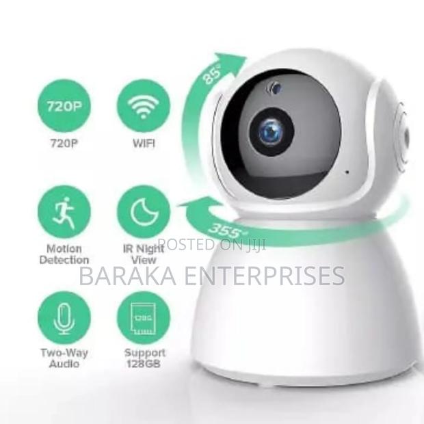 Q7s Smart Wifi Camera V380 Two-Way Audio Mic - thumbnail 2