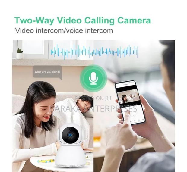 Q7s Smart Wifi Camera V380 Two-Way Audio Mic - thumbnail 4