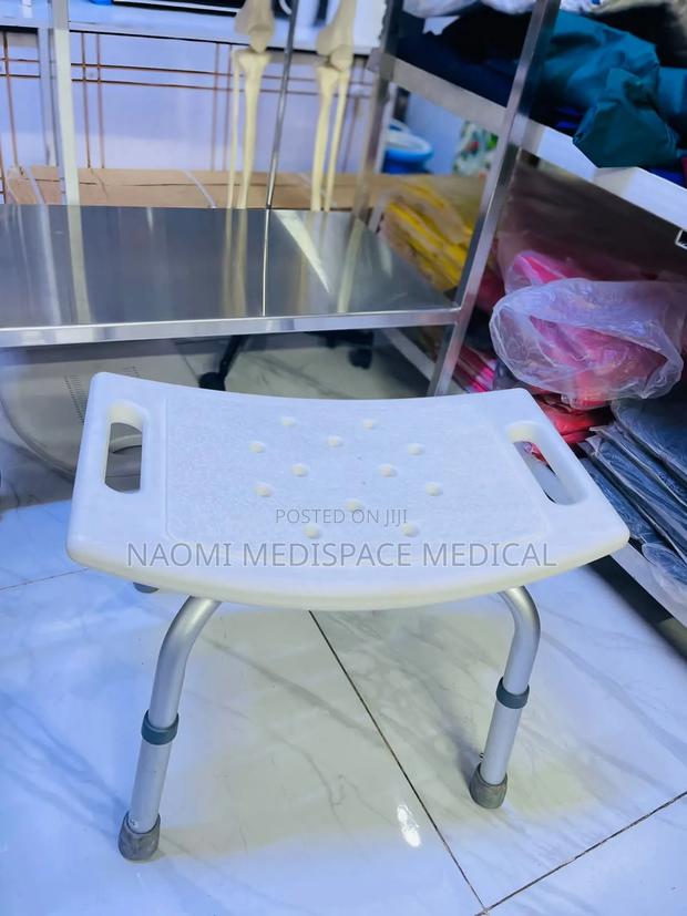 Strong Adjustable Shower Chair/Shower Stool - main view