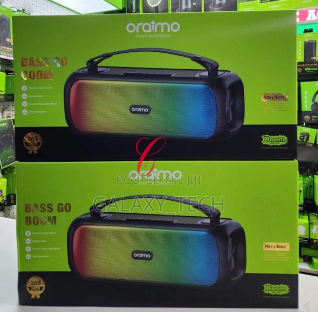 Oraimo Bluetooth Speakers//Obs-75d Bass Boom Speakers