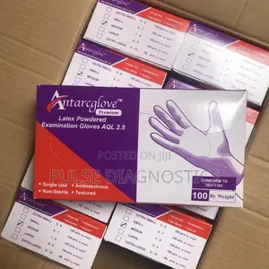 Latex Powdered Examination Gloves