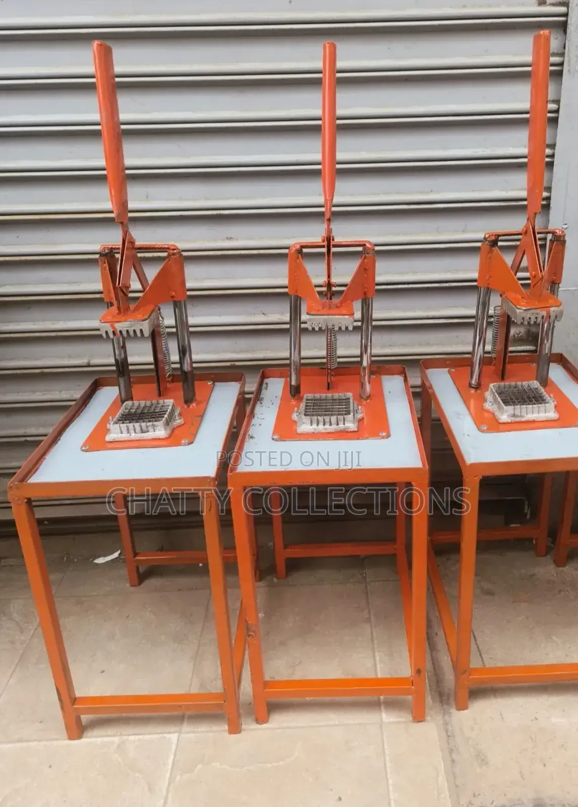 Metallic Commercial Chips Cutter
