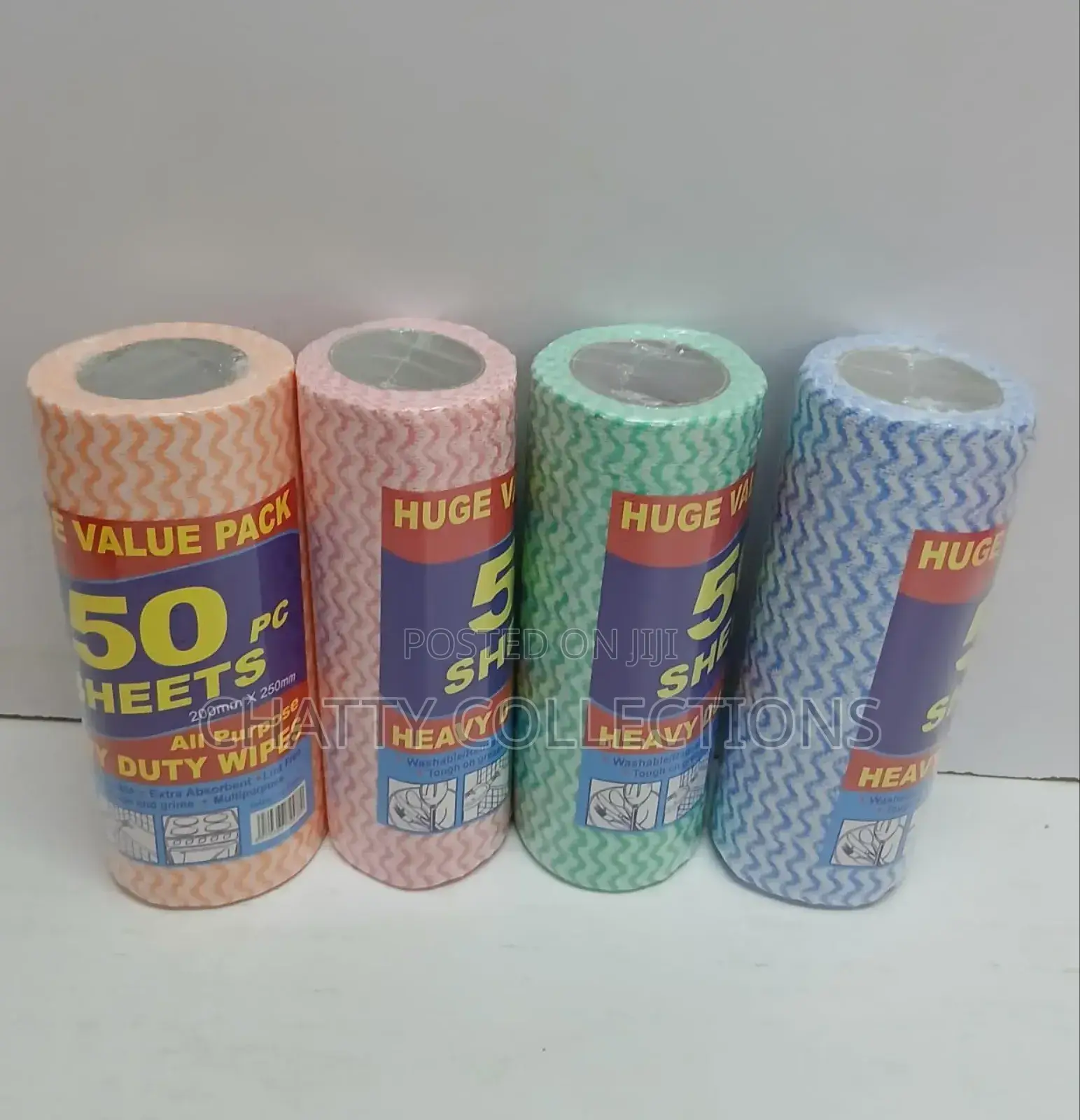 1 Roll Coloured Kitchen Towels
