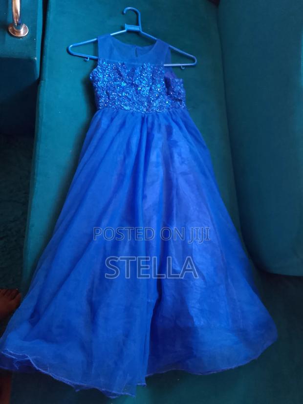 Princess Dress ,Mesh,Blue With Sparkle - thumbnail 2