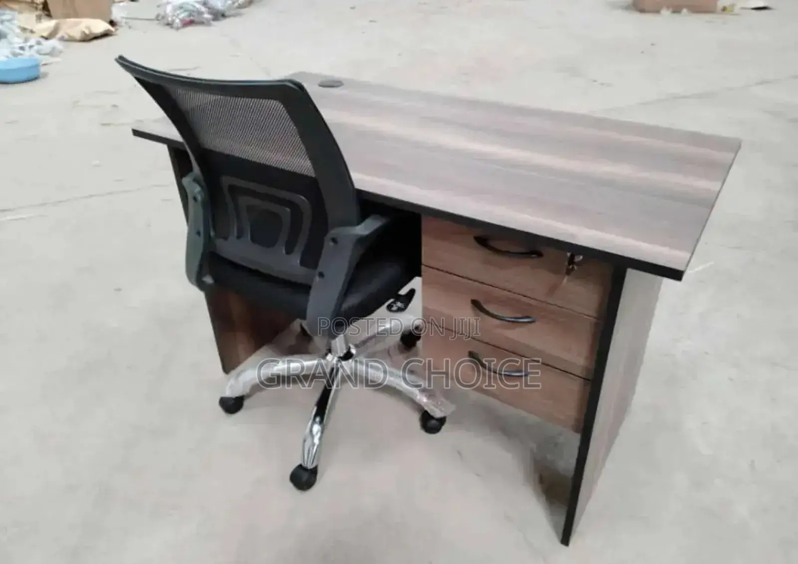 Office Desk With Office Chair Combined
