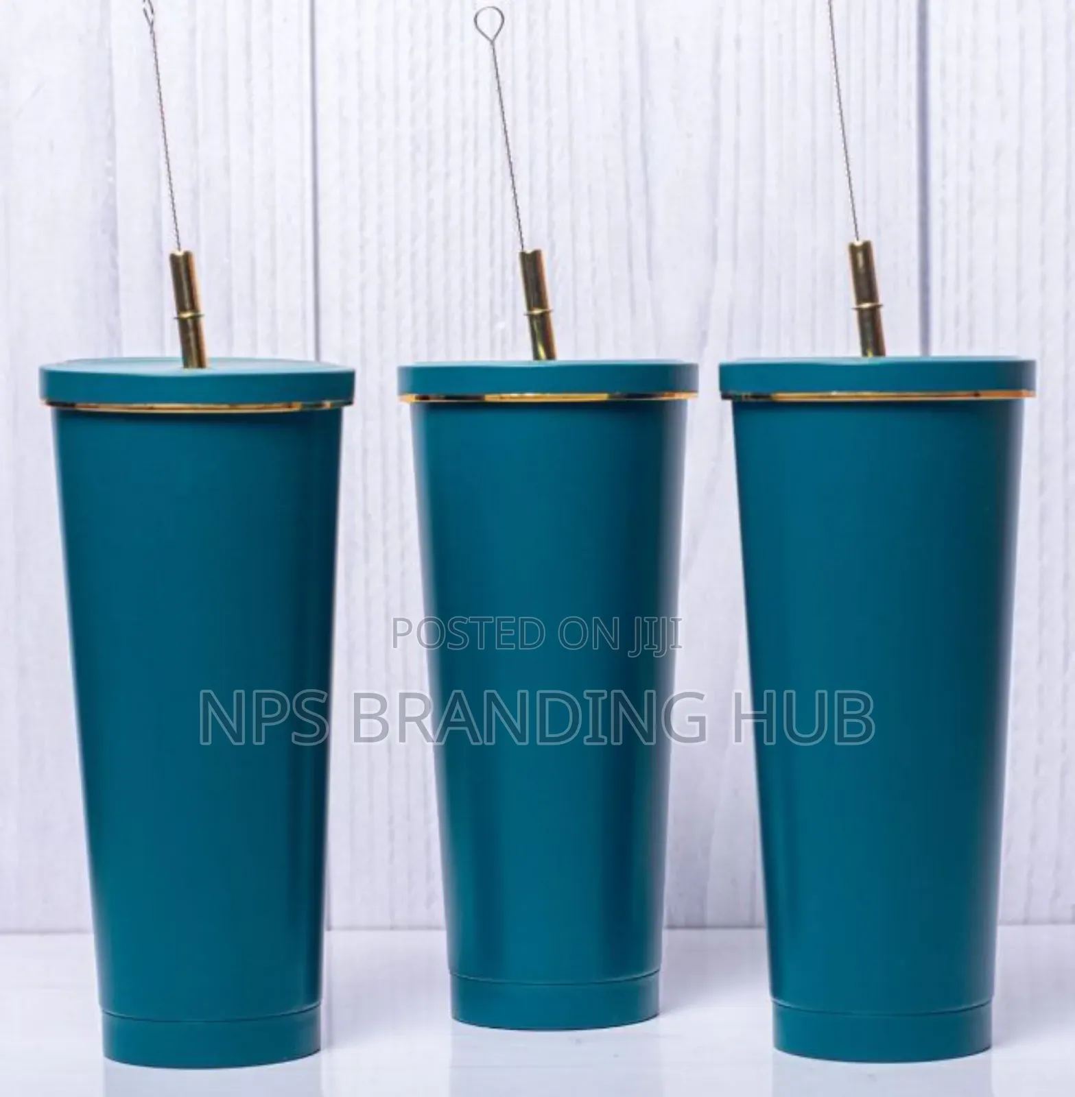Eclipse Tumbler /Gold Rim Tumbler. Hub