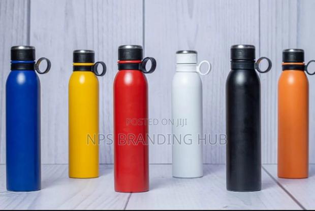 1000ml Long Flask Stainless Steel Vacuum Sports Water Bottle. Hub