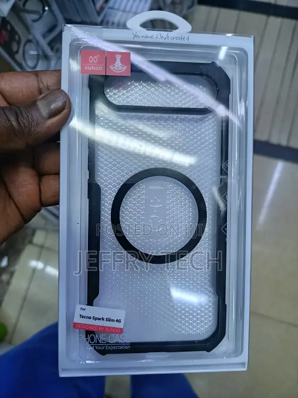 Xundd Tecno Spark Slim Magsafe Xundo Clear Case With Airbag Shockproof