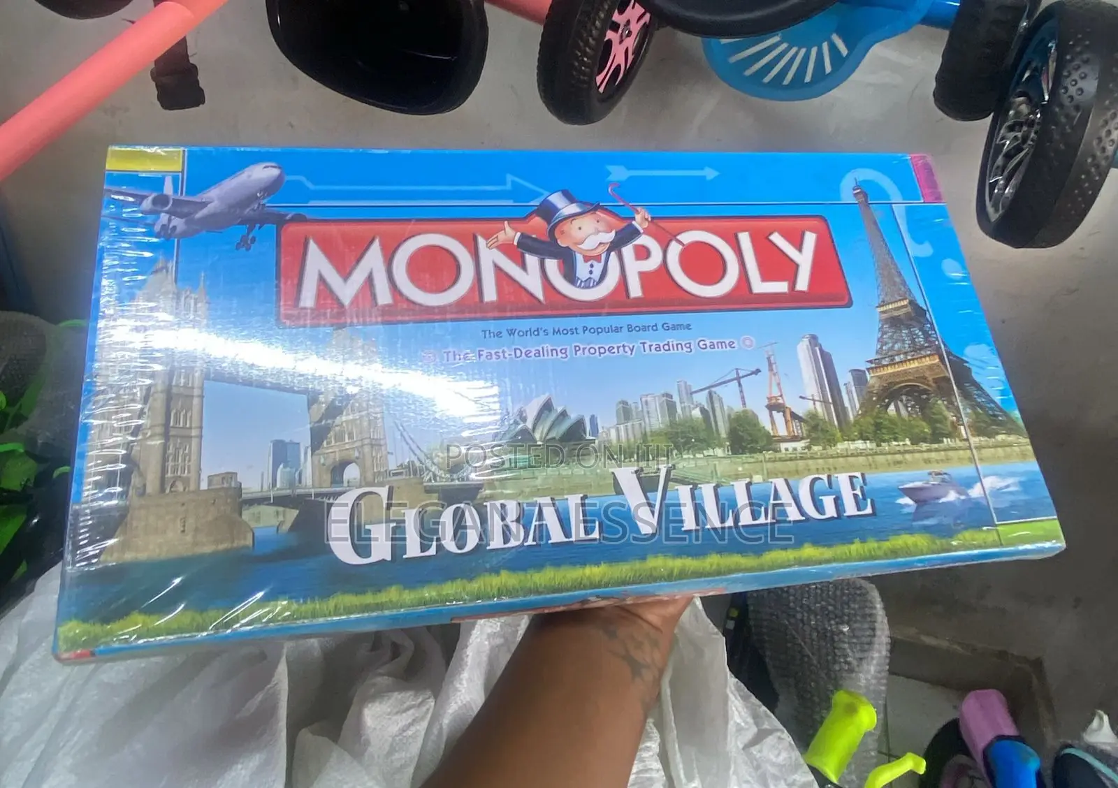 Monopoly Global Village Board Toys Games- Big