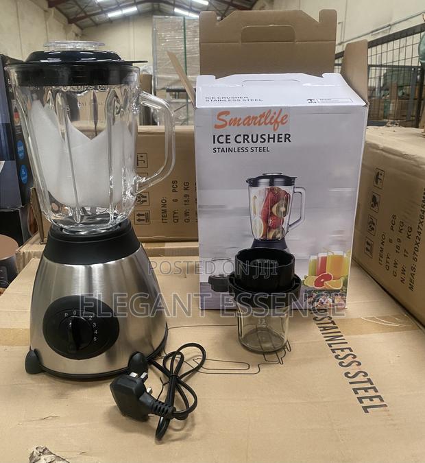 2 in 1 Blender,Ice Crusher,Grinder With a 1.5l Glass Jug