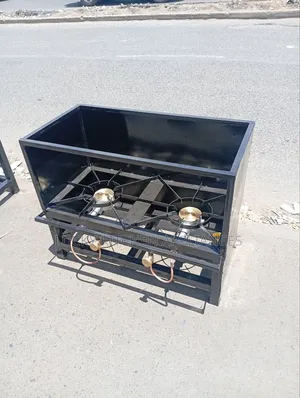 Mild Steel High Pressure Two Burner Covered.