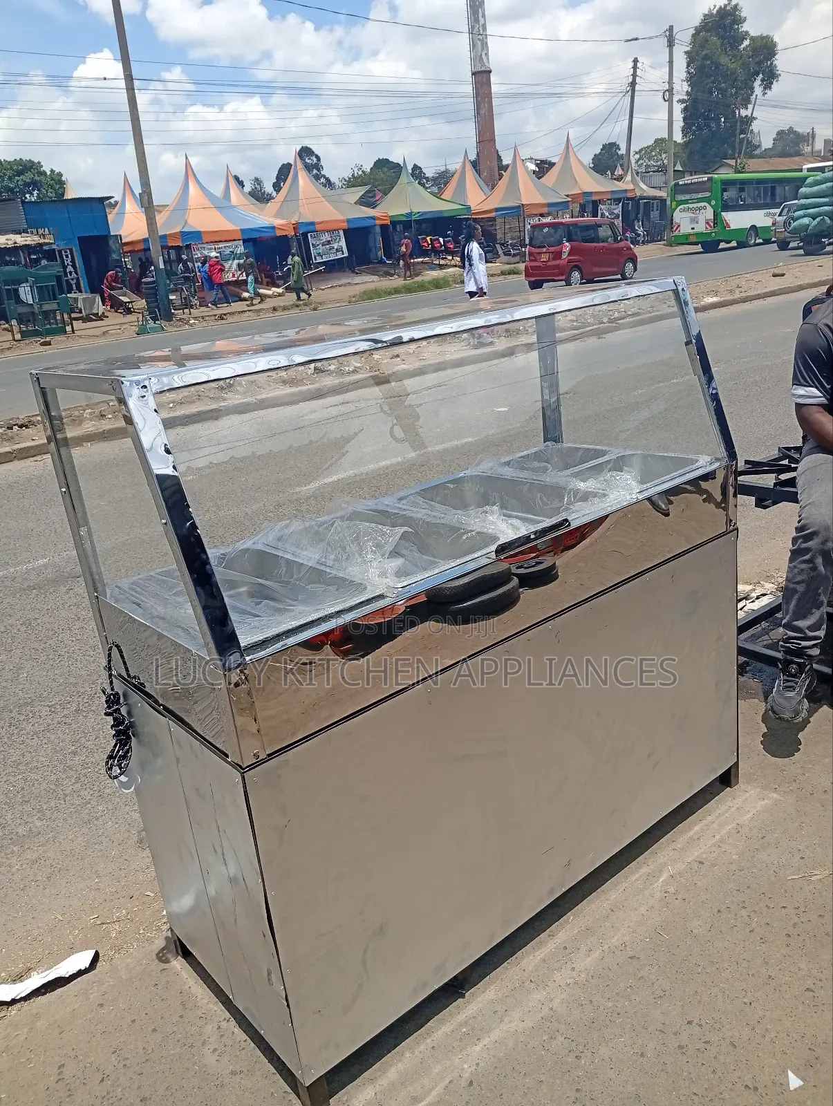 Stainless Steel Food Display/Bain Marine.