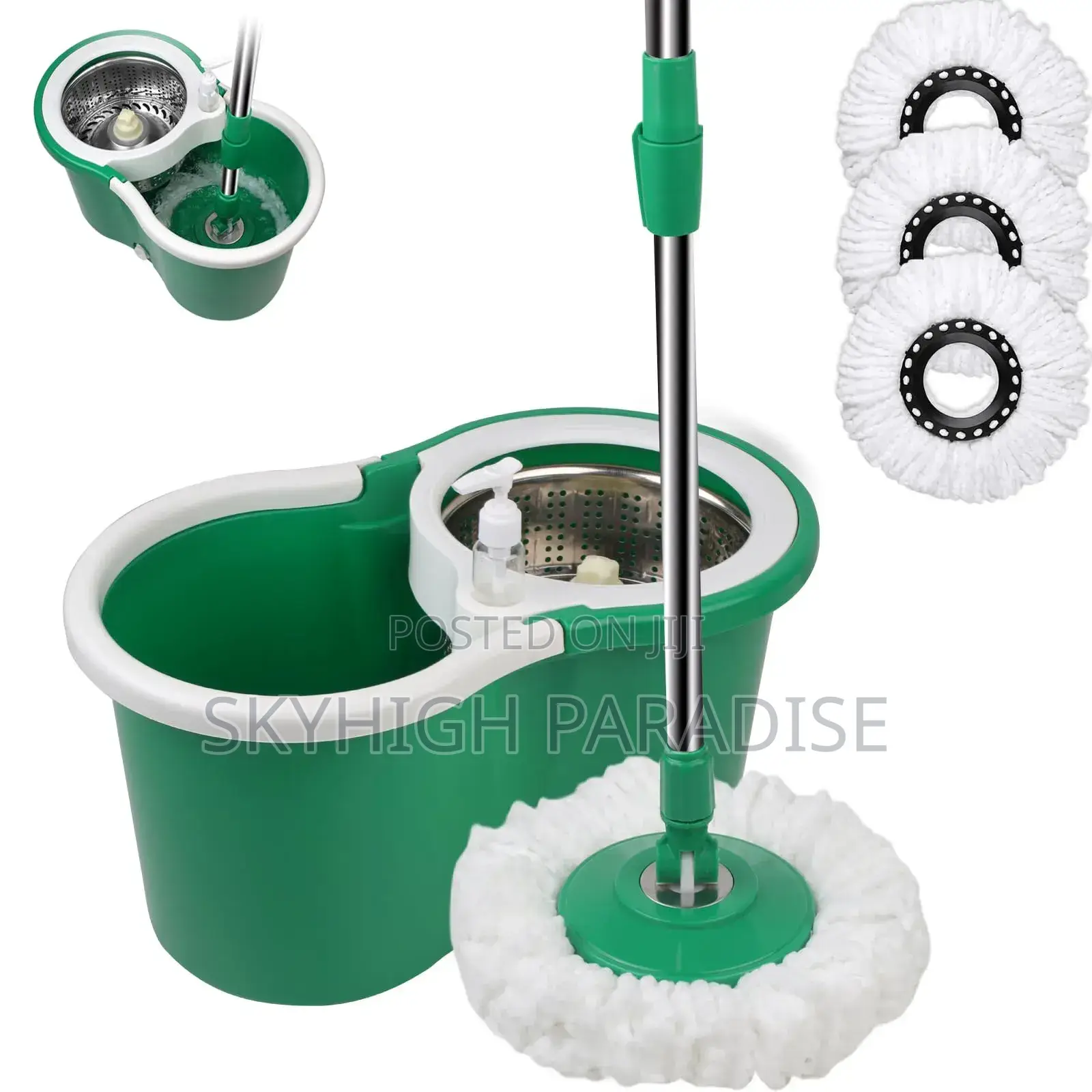 *Metallic Spin Mop Only Dark Green Available*
