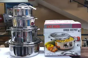 Stainless Steel Hot Pots 4pcs
