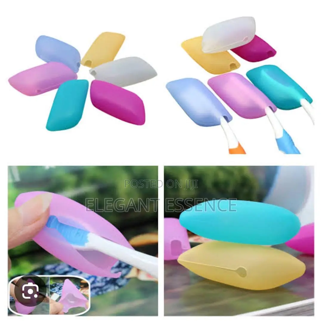 2pcs Silicon Portable Toothbrush Head Cover