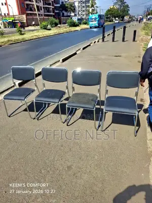 Cfa Leather Waiting Chair