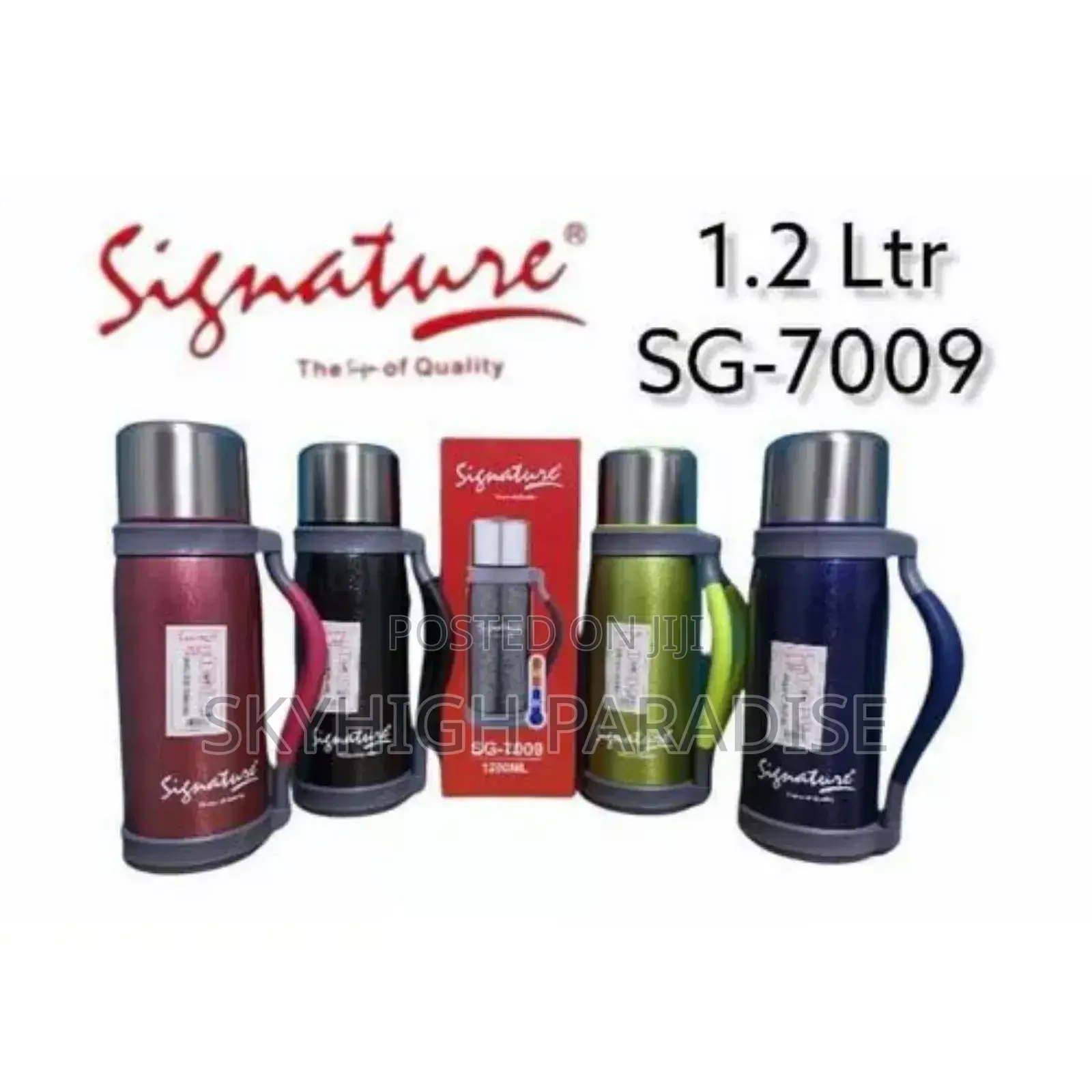 *Signature 1.2ltr Flask 