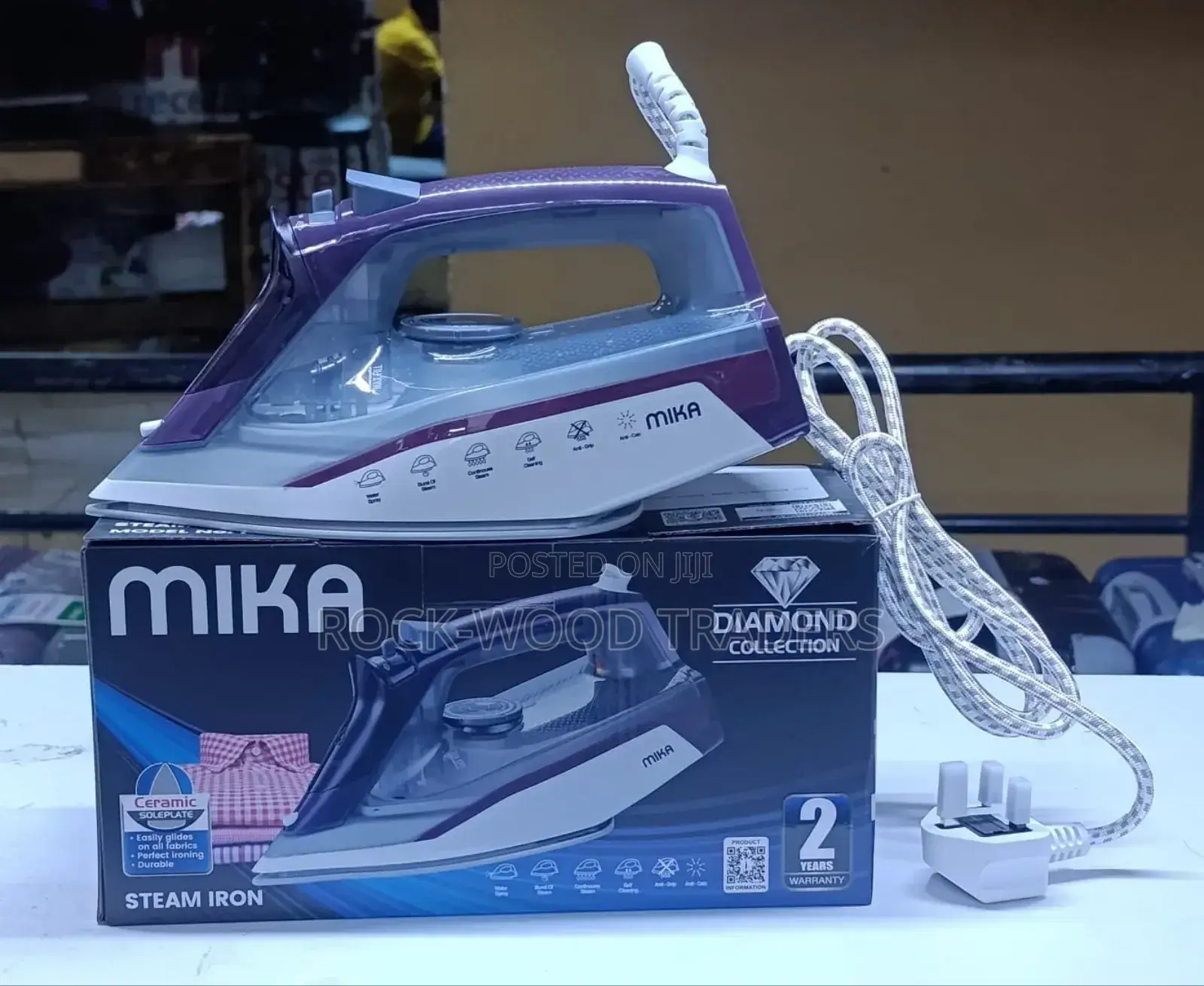 Mika Steam Iron Box