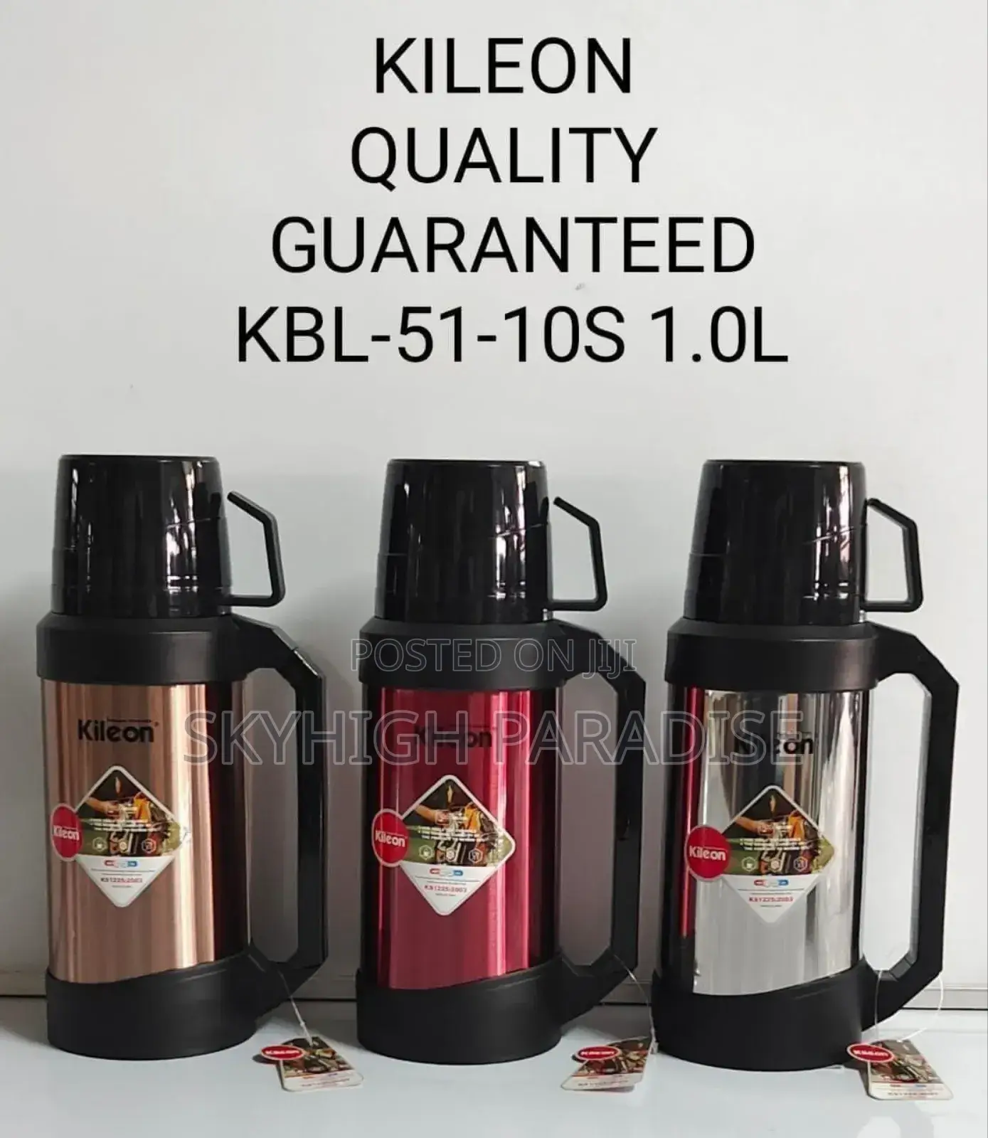 *Kileon 1ltr Breakable Flask*
**