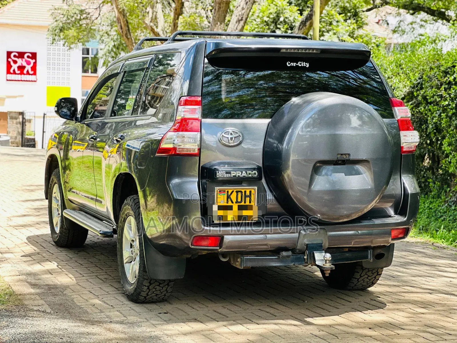 Toyota Land Cruiser Prado 2015 Gray