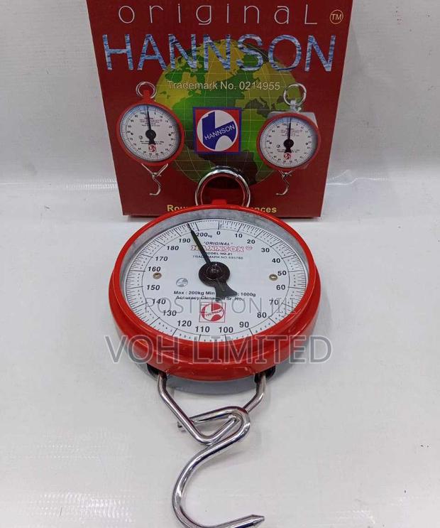 Hannson 200kg Mechanical Hanging Scale - main view