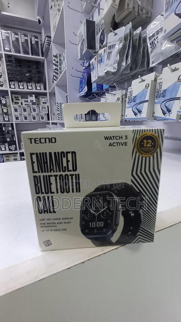 Tecno Watch 3 Active Bluetooth Calling Watch - main view