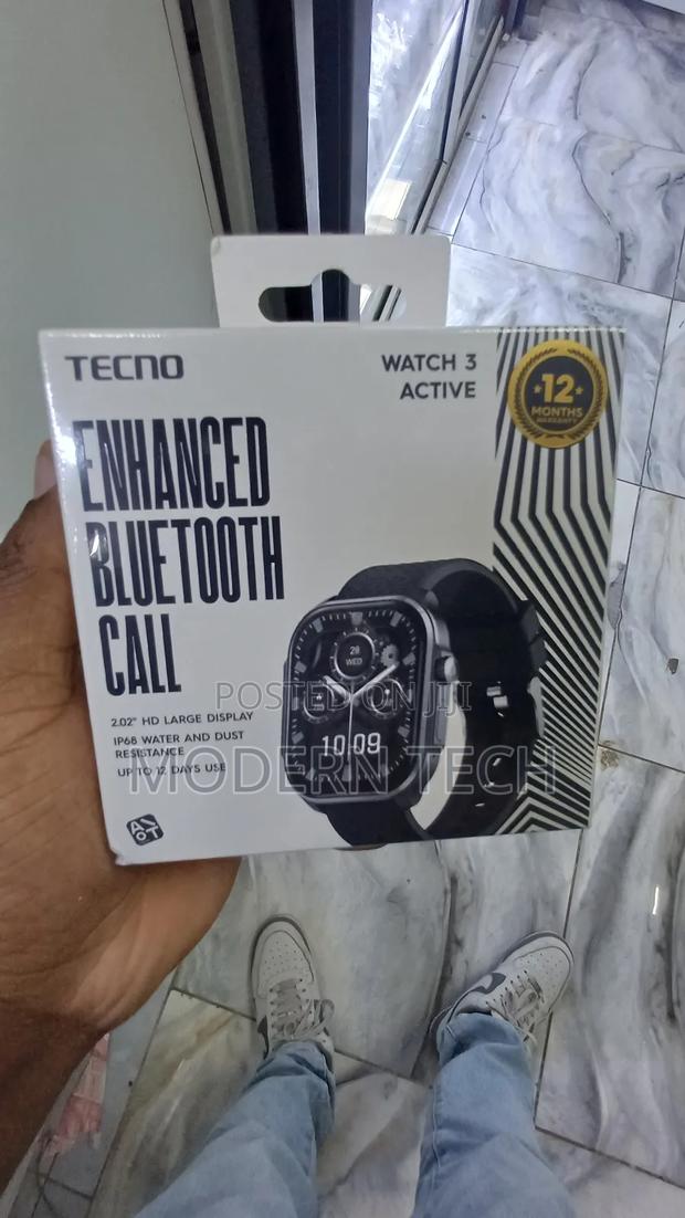 Tecno Watch 3 Active – Smart Living on Your Wrist - main view