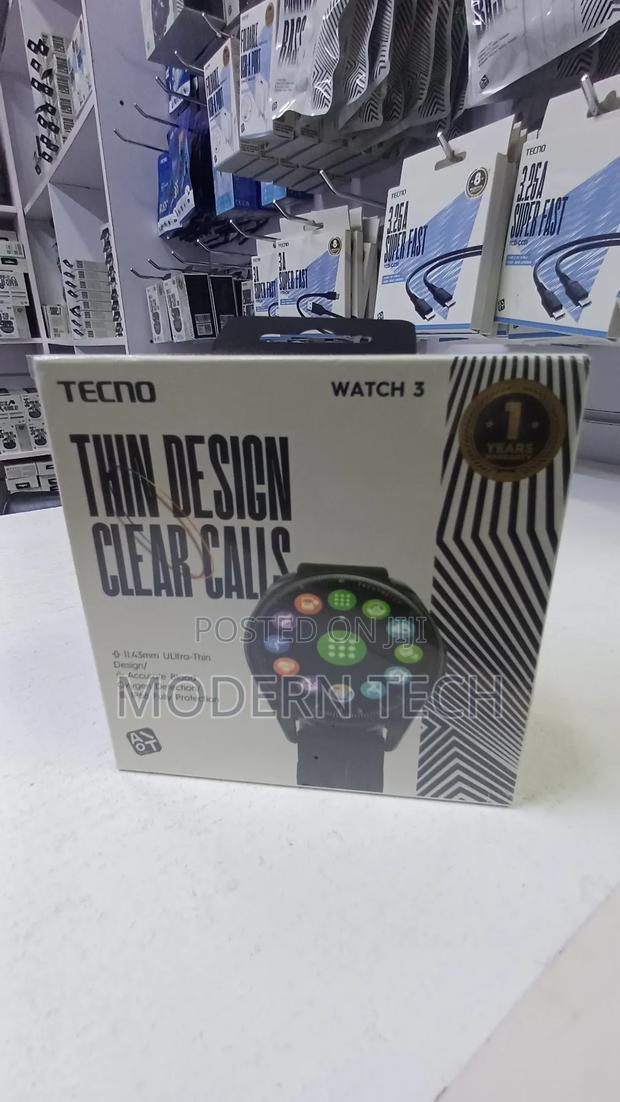 Tecno TSP-W03 Watch 3 Smart Watch, 1.39′′ Ip68 Bluetooth V5.3