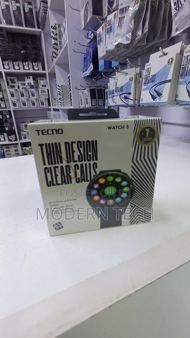 Tecno TSP-W03 Watch 3 Smartwatch 1.39′′ Bluetooth Calling