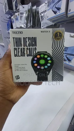 Tecno TSP-W03 Watch 3 Smartwatch 1.39′′ Bluetooth Calling