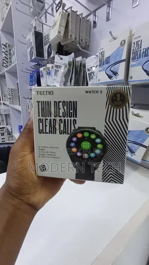 Tecno TSP-W03 Smart Watch Bluetooth V5.3 Fitness Tracker