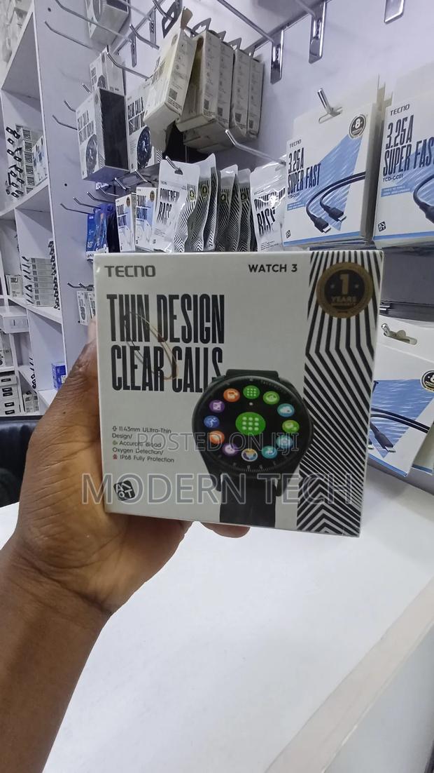 Tecno TSP-W03 Smart Watch Bluetooth V5.3 Fitness Tracker