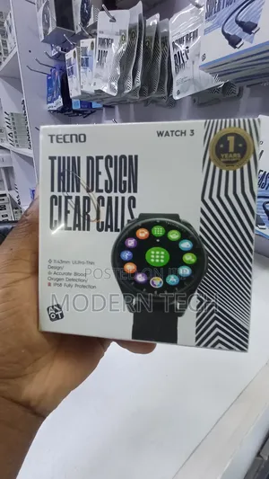 Tecno TSP-W03 Smart Watch Bluetooth V5.3 Fitness Tracker