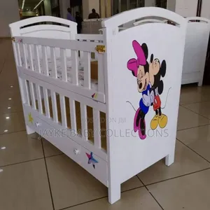 Convertible Baby Cot With Storage – Safe Sleep Easy Access