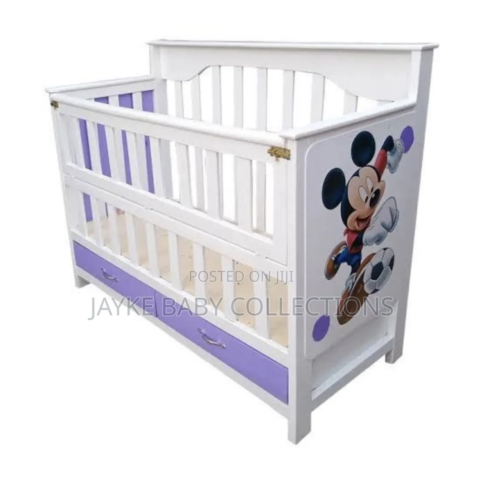 Convertible Baby Cot With Storage – Safe Sleep Easy Access