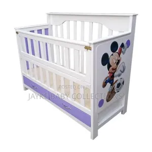 Convertible Baby Cot With Storage – Safe Sleep Easy Access
